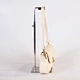 beige sling bag